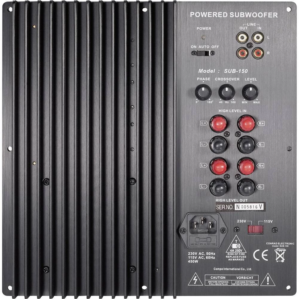 Ugradbeni moduli za pojačalo zvučnika