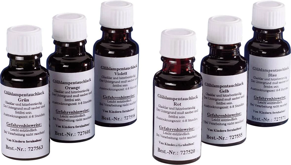Lak za potapanje, lak za lampe