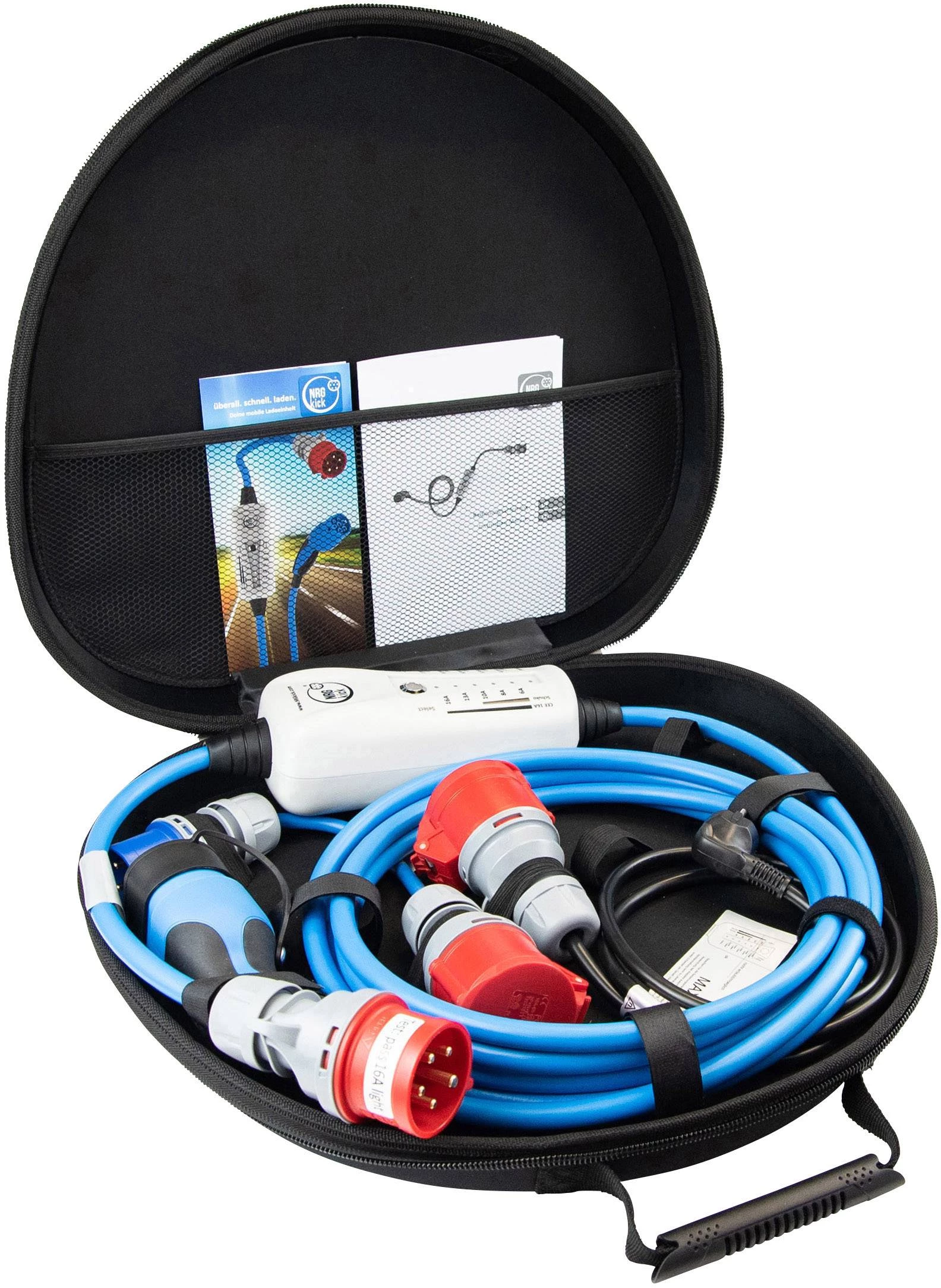 Pribor za stanice za punjenje električnih automobila i stanice za punjenje