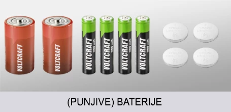 Baterije i punjive baterije