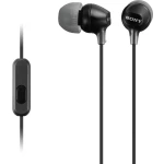 Slušalice s mikrofonom In-ear MDR-EX15APB Sony za Android, crna