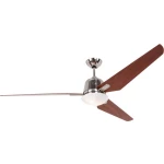 Stropni ventilator CasaFan Eco Aviatos 162 BN-KI (promjer) 162 cm boja krila: krom (češljani), boja kućišta: trešnja