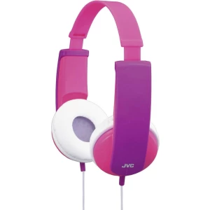 Dječje slušalice s ograničenjem glasnoće JVC HA-KD5-P-E ružičasta, ljubičasta slika