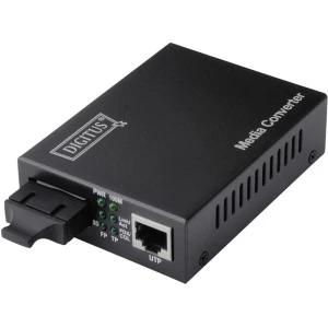 Konvetor medija Digitus DN-82020-1 Multimode, 10/100Base-TX u 100Base-FX, uklj. strujni adapter SC utikač, do 2km 100 MBit/s slika