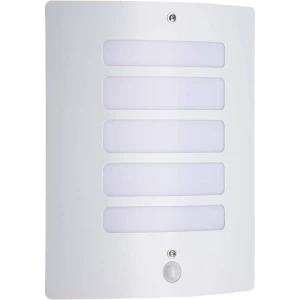 LED vanjska zidna svjetiljka sa senzorom pokreta, energijsko štedna žarulja E27 60 W Brilliant Todd 47698/05 bijela slika