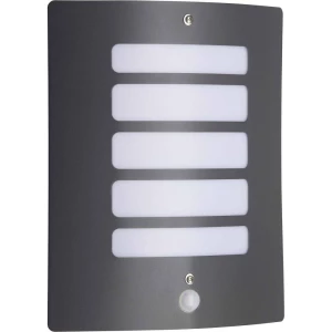 LED vanjska zidna svjetiljka sa senzorom pokreta, energijsko štedna žarulja E27 60 W Brilliant Todd 47698/63 antracitne boje slika