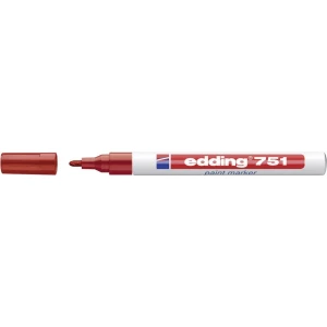 Flomaster za crtanje Edding 4-751002 crvena, okrugli oblik 1 - 2 mm 1 kom. slika