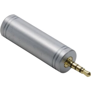 Klinken audio adapter [1x klinken utikač 2.5 mm - 1x klinken utičnica 3.5 mm] zlatne boje BKL Electronic slika