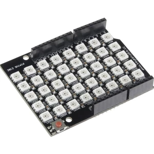 pcDuino ploča za proširenje RGB Shield incl. 40 LED Crna, Bijela slika