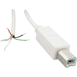 USB B utikač 2.0 s otvorenim krajem kabela, ravni utikač USB B utikač 2.0 BKL Electronic sadržaj: 1 kom. slika