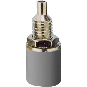 Laboratorijska utičnica, ugradbena utičnica, vertikalna, promjer kontakta: 4 mm sive boje BKL Electronic 072311 1 kom. slika