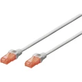 LAN (RJ45) Mreža Priključni kabel CAT 6 U/UTP 10 m Siva Upleteni parovi Digitus Professional slika