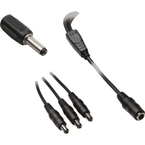 Niskonaponski adapterski kabel, niskonaponska utičnica - niskonaponski utikač 5.5 mm 2.1 mm 5.5 mm 2.1 mm BKL Electronic 1.10 m slika
