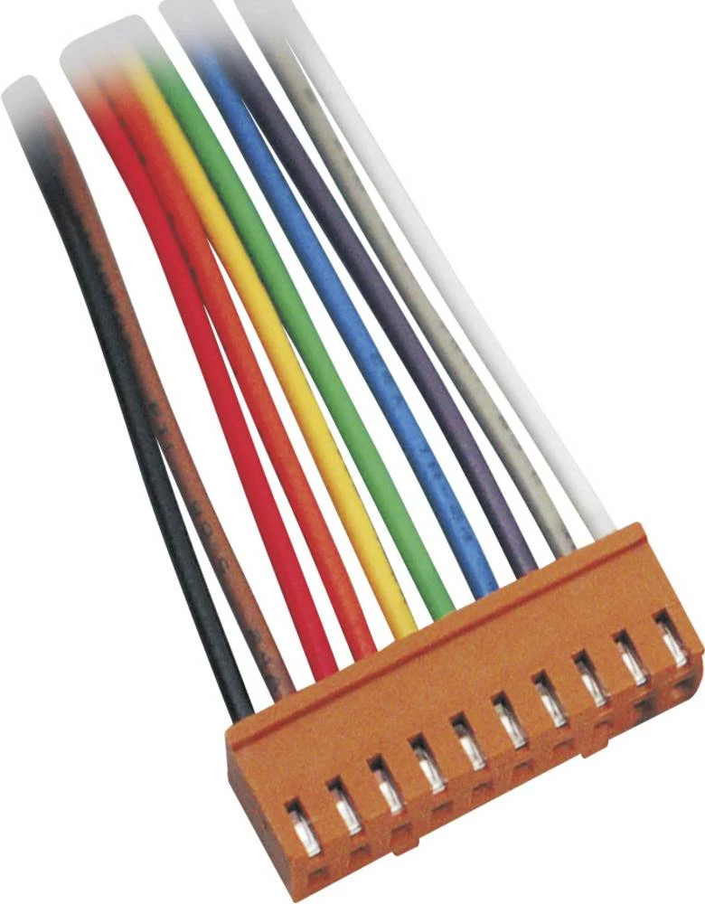 BKL Electronic 072504-O priključnica s finožičnim vodičem, ukupan broj polova 5 mjere rastera: 2.50 mm 1 kom.