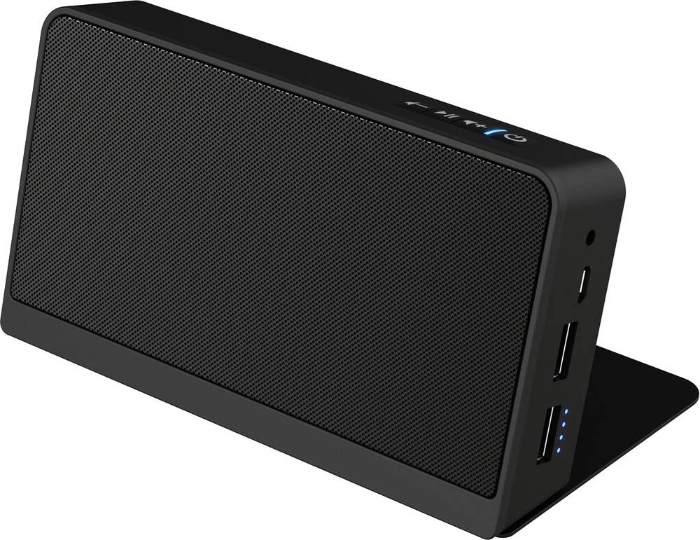 Bluetooth&reg; zvučnik s powerbankom PLUS Xlayer Music Book crna slika
