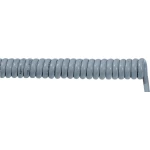 Spiralni kabel UNITRONIC® SPIRAL LiF2Y11Y 100 mm / 400 mm 3 x 0.14 mm sive boje LappKabel 73220305 5 kom.
