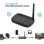 Renkforce BTHP-100 Bluetooth® glazbeni odašiljač/prijamnik Bluetooth inačica: 4.2, aptX®, SBC 100m Integrirani Bluetooth