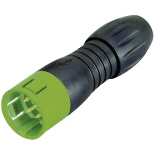 Minijaturni okrugli konektor s kodiranjem u boji, serija 720 broj polova: 3 kabelski utikač 7 A 99-9105-70-03 Binder 20 kom. slika
