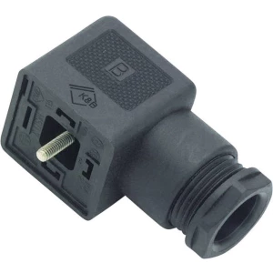 Konektor za magnetski ventil, serija A 210 crne boje 43-1700-002-03 broj polova:2+PE Binder sadržaj: 20 kom. slika