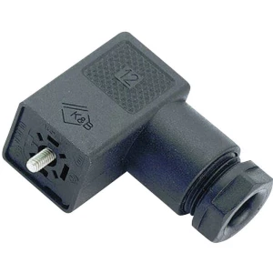Konektor za magnetski ventil, serija C 230 crne boje 43-1900-000-03 broj polova:2+PE Binder sadržaj: 20 kom. slika