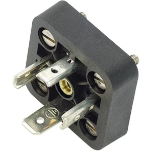 Konektor za magnetski ventil, serija A 210 crne boje 43-1715-000-04 broj polova:3+PE Binder sadržaj: 20 kom. slika