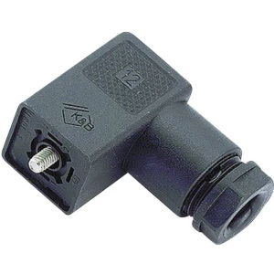 Konektor za magnetski ventil, serija C 235 crne boje 43-1930-004-03 broj polova:2+PE Binder sadržaj: 20 kom. slika