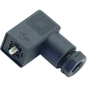 Konektor za magnetski ventil, serija C 235 crne boje 43-1932-004-04 broj polova:3+PE Binder sadržaj: 20 kom. slika