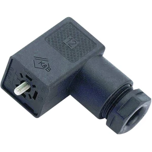 Konektor za magnetski ventil, serija C 230 crne boje 43-1900-004-03 broj polova:2+PE Binder sadržaj: 20 kom. slika