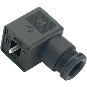 Konektor za magnetski ventil, serija A 210 crne boje 43-1706-002-04 broj polova:3+PE Binder sadržaj: 20 kom. slika