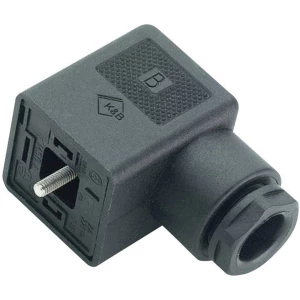 Konektor za magnetski ventil, serija A 210 crne boje 43-1706-004-04 broj polova:3+PE Binder sadržaj: 20 kom. slika