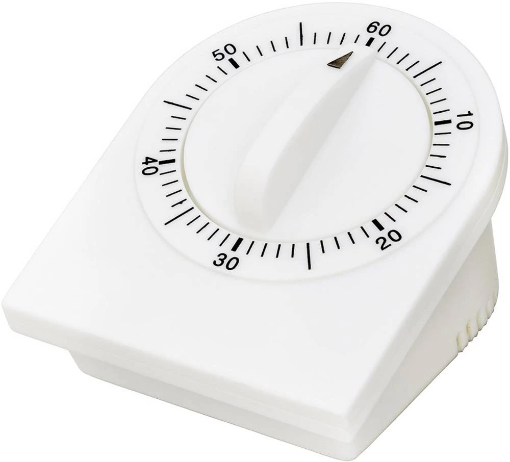 Tajmer ADE TD 1609 bijele boje, mehanički slika