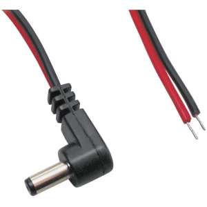 Niskovoltni priključni kabel TRU COMPONENTS niskovoltni utikač - otvoreni krajevi kabla 5.50 mm 2.10 mm 5 m 1 kom. slika