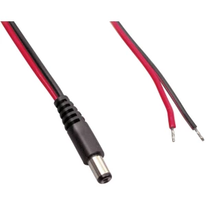 Niskovoltni priključni kabel TRU COMPONENTS niskovoltni utikač - otvoreni krajevi kabla 5.50 mm 5 m 1 kom. slika