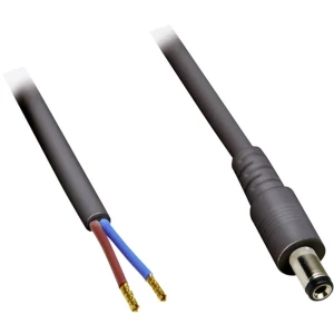 Niskovoltni priključni kabel TRU COMPONENTS niskovoltni utikač - otvoreni krajevi kabla 5.50 mm 2.50 mm 5 m 1 kom. slika