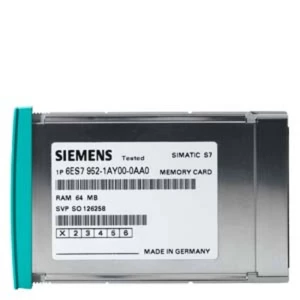 Siemens 6ES7952-0KF00-0AA0 PLC memorijska kartica slika
