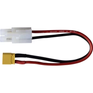Adapterski kabel za bateriju Reely [1x Tamiya utičnica - 1x XT30 utikač] 150 mm 1.5 mm slika