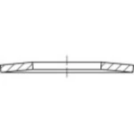 Tanjurasta opruga 20 mm DIN 2093 Nehrđajući čelik 200 ST TOOLCRAFT TO-5362077