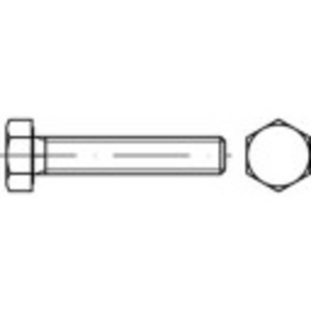 Vijci s šesterokutnom glavom M30 100 mm Vanjski šesterokutni DIN 961 1 ST TOOLCRAFT TO-5384304 slika