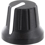 Okretni gumb s oznakom TRU COMPONENTS (Ø x V) 18.8 mm x 15.24 mm crna 1 kom.
