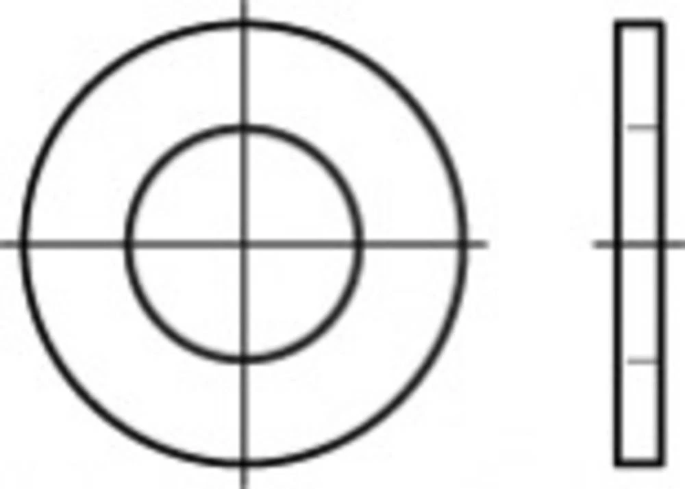 Podložne pločice 12 mm ISO 7434 Čelik 100 ST TOOLCRAFT TO-5433693 slika