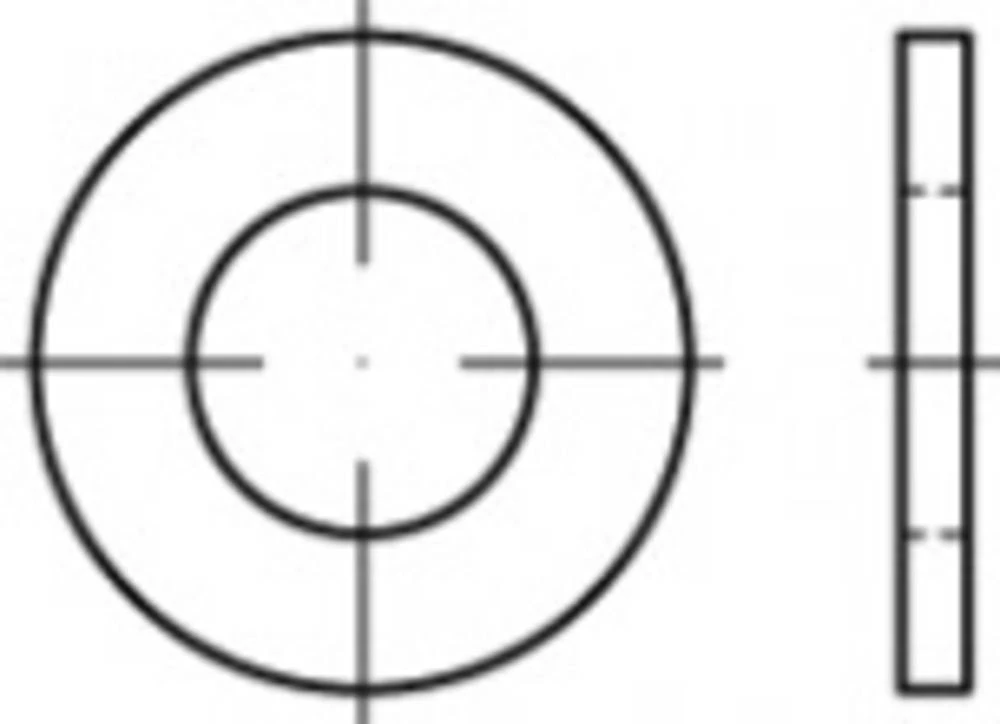 Podložne pločice 38 mm 1479 Čelik 500 ST TOOLCRAFT TO-5441724 slika