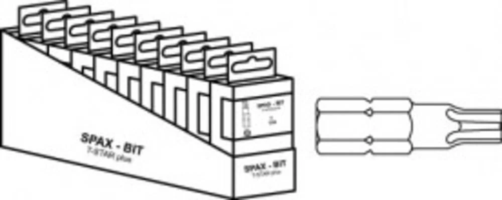 Torx bit T 50 Čelik Otvrdnut 50 ST slika