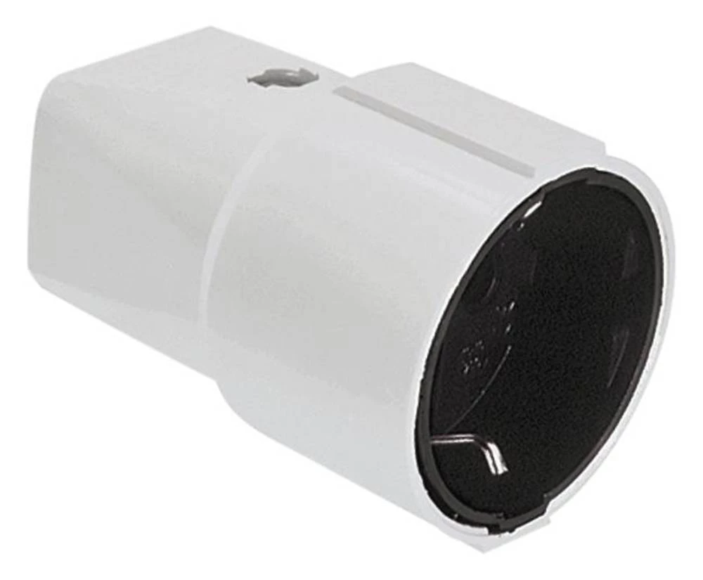 Spojka sa zaštitnim kontaktom Plastika 230 V Bijela IP44 Bachmann 912.270 slika