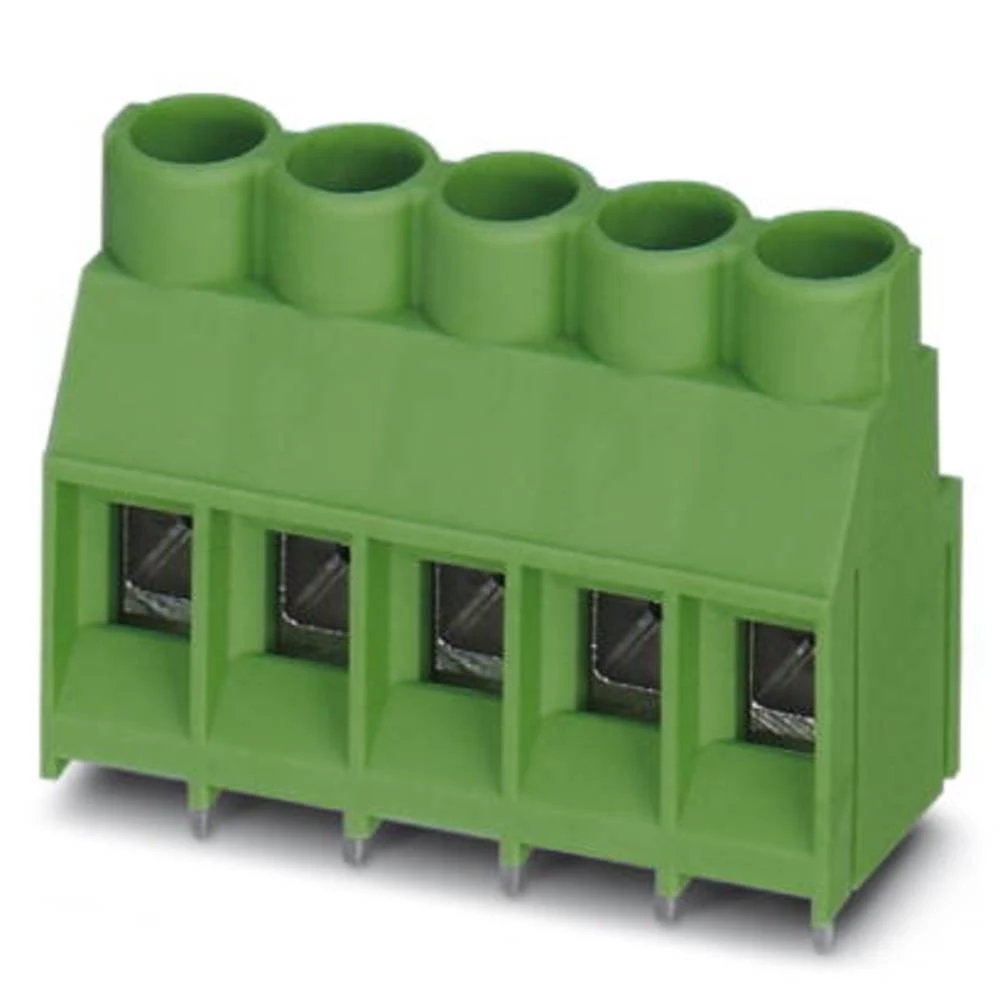 Vijčana blok stezaljka 4.00 mm broj polova: 3 MKDS 5/ 3-6,35 BK Z1L Phoenix Contact crne boje 50 kom. slika