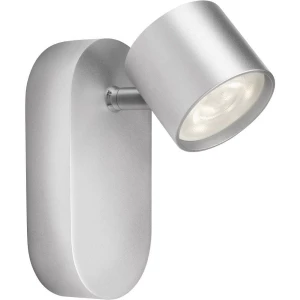 LED zidna svjetiljka, okrugla myLiving Philips 56240/48/16 LED čvrsto ugrađene 1 x 4 W LED toplo-bijele IP20 srebrna slika