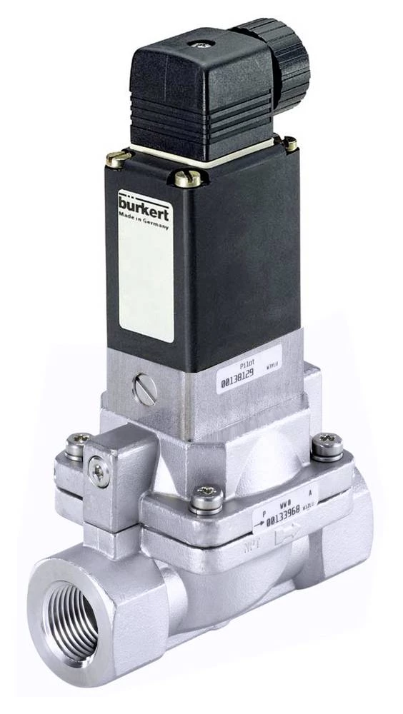 2/2-razvodni ventil s servo upravljanjem Bürkert 134530 24 V/DC G 1 1/2 nazivna širina 40 mm kućište od nehrđajućeg čelika, brtv slika