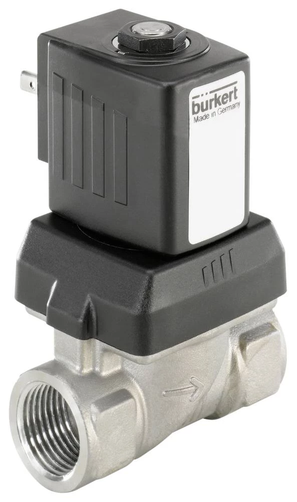 2/2-razvodni ventil s servo upravljanjem Bürkert 222156 24 V/DC G 1/2 nazivna širina 13 mm kućište od nehrđajućeg čelika, brtven slika