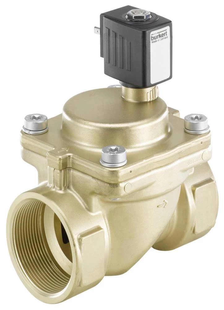 2/2-razvodni ventil s servo upravljanjem Bürkert 221921 230 V/AC G 2 nazivna širina 40 mm kućište od mjeda, brtveni materijal EP slika