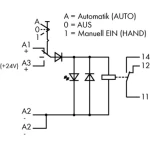 Industrijski relej 10 komada WAGO 789-326 Nazivni napon: 24 V/DC struja prebacivanja (maks.): 12 A 1 izmjenjivač