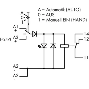 Industrijski relej 10 komada WAGO 789-326 Nazivni napon: 24 V/DC struja prebacivanja (maks.): 12 A 1 izmjenjivač slika